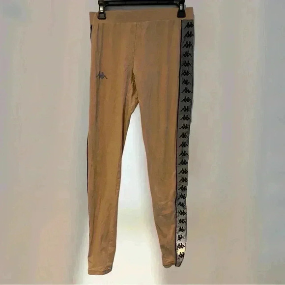 Kappa 222 BANDA DESSY REFLECTIVE LEGGINGS in Hazelnut Reflective, size M - Picture 2 of 6